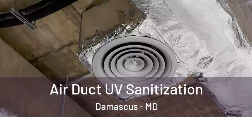  Air Duct UV Sanitization Damascus - MD